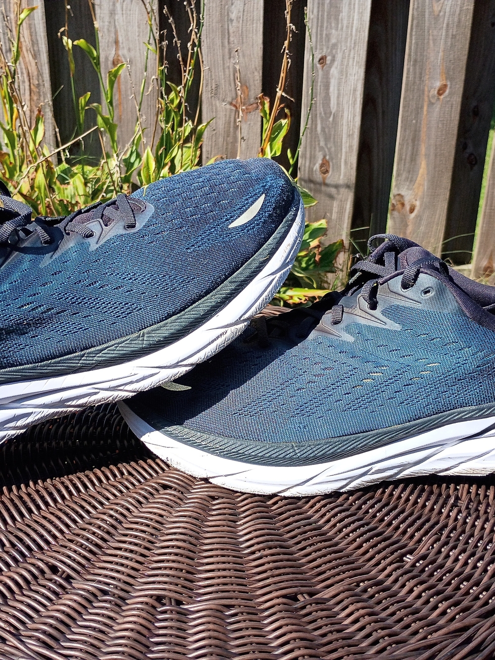 HOKA Men's Blue Low Top Lace-Up Athletic Sneakers Running Shoes Size 13